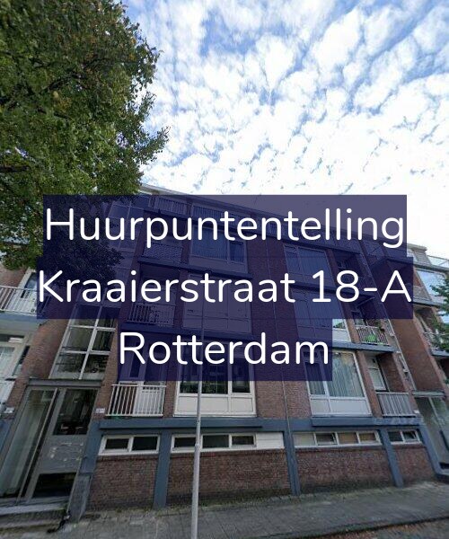 Foto gevel Huurpuntentelling voor Kraaierstraat 18-A, Rotterdam