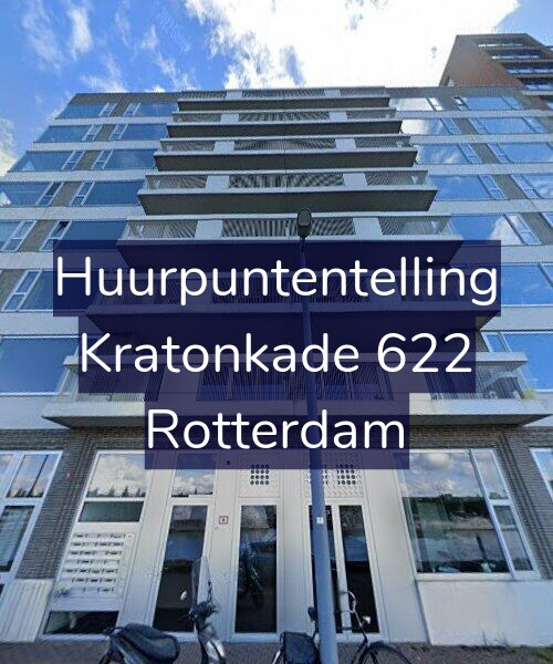 Foto gevel Huurpuntentelling voor Kratonkade 622, Rotterdam