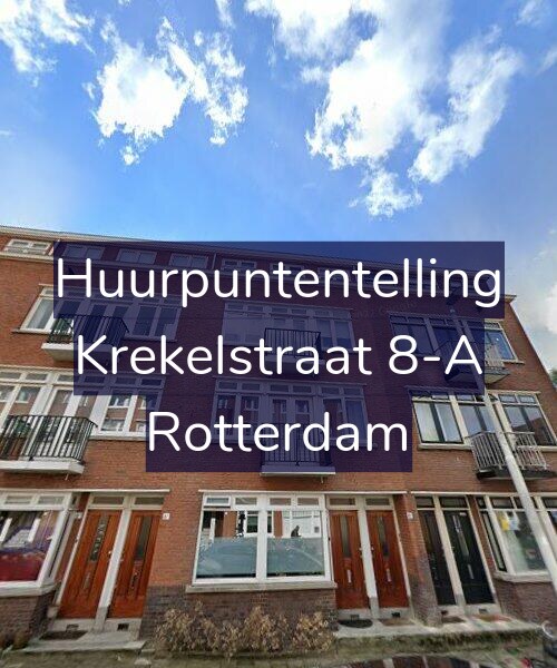 Foto gevel Huurpuntentelling voor Krekelstraat 8-A, Rotterdam