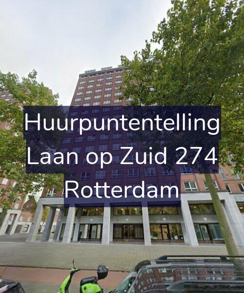 Foto gevel Huurpuntentelling voor Laan op Zuid 274, Rotterdam