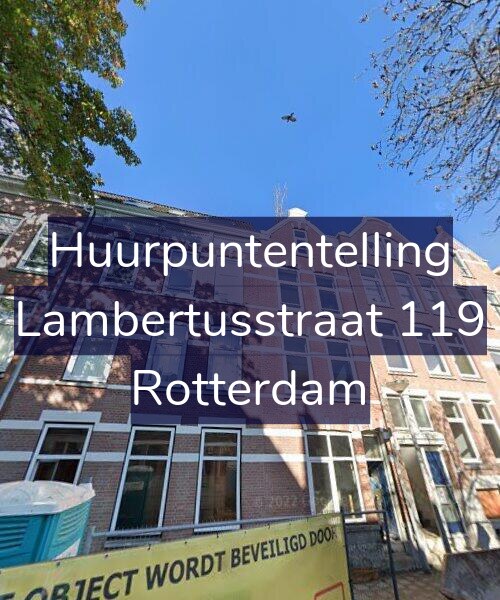 Foto gevel Huurpuntentelling voor Lambertusstraat 119, Rotterdam