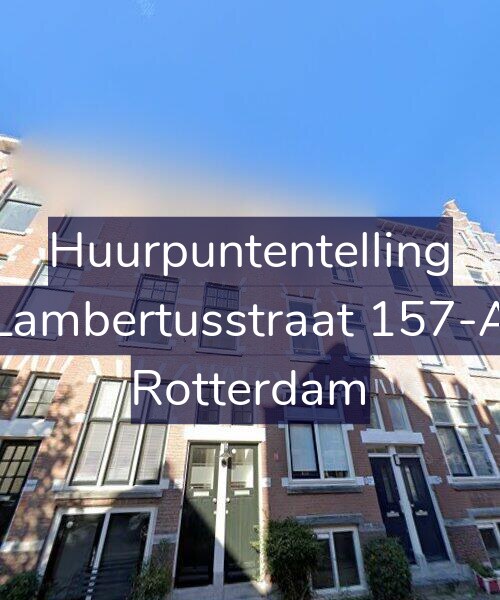 Foto gevel Huurpuntentelling voor Lambertusstraat 157-A, Rotterdam