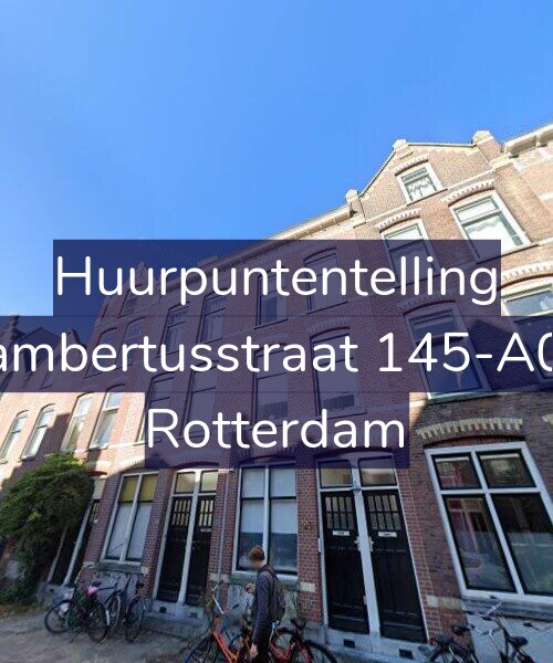 Foto gevel Huurpuntentelling voor Lambertusstraat 145-A01, Rotterdam