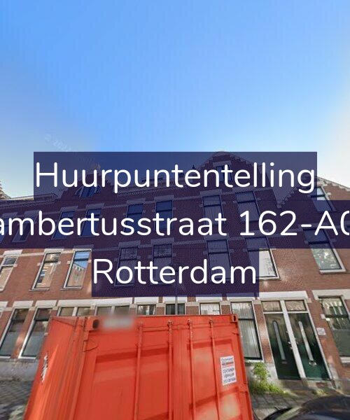 Foto gevel Huurpuntentelling voor Lambertusstraat 162-A02, Rotterdam