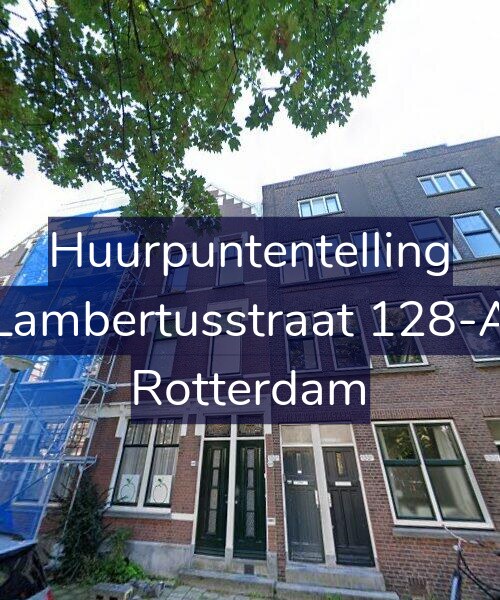 Foto gevel Huurpuntentelling voor Lambertusstraat 128-A, Rotterdam