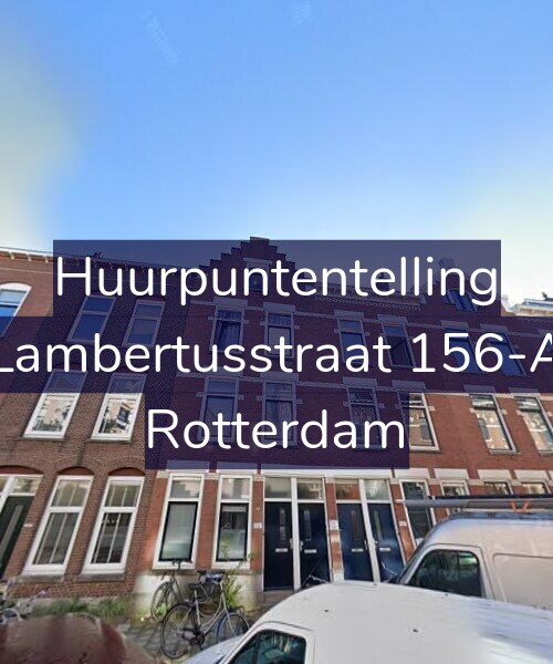 Foto gevel Huurpuntentelling voor Lambertusstraat 156-A, Rotterdam