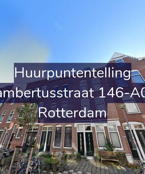 Foto gevel Huurpuntentelling voor Lambertusstraat 146-A02, Rotterdam