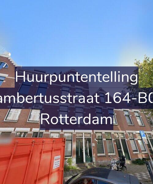 Foto gevel Huurpuntentelling voor Lambertusstraat 164-B01, Rotterdam