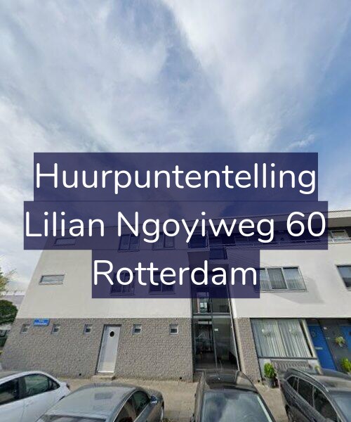 Foto gevel Huurpuntentelling voor Lilian Ngoyiweg 60, Rotterdam