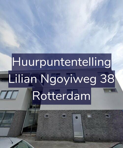 Foto gevel Huurpuntentelling voor Lilian Ngoyiweg 38, Rotterdam