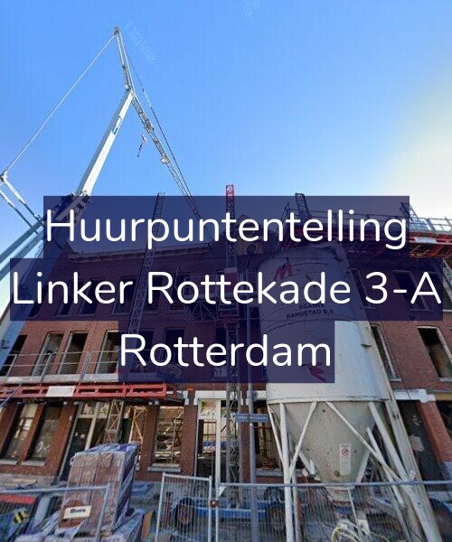 Foto gevel Huurpuntentelling voor Linker Rottekade 3-A, Rotterdam