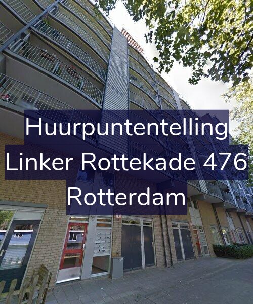 Foto gevel Huurpuntentelling voor Linker Rottekade 476, Rotterdam