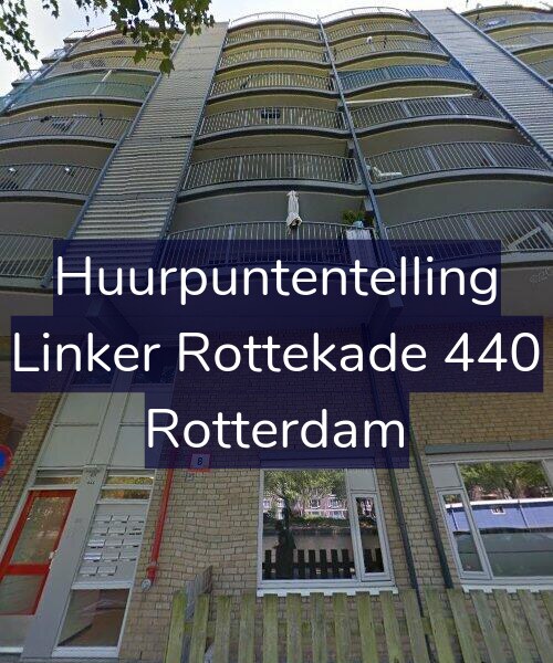 Foto gevel Huurpuntentelling voor Linker Rottekade 440, Rotterdam