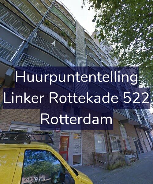 Foto gevel Huurpuntentelling voor Linker Rottekade 522, Rotterdam