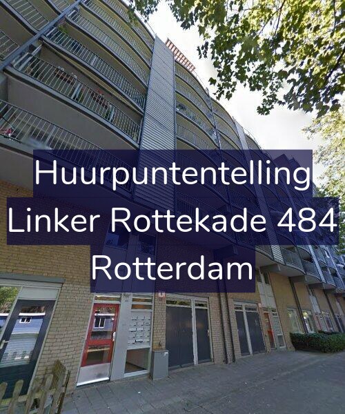 Foto gevel Huurpuntentelling voor Linker Rottekade 484, Rotterdam