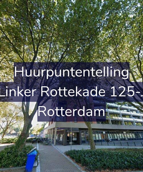 Foto gevel Huurpuntentelling voor Linker Rottekade 125-J, Rotterdam