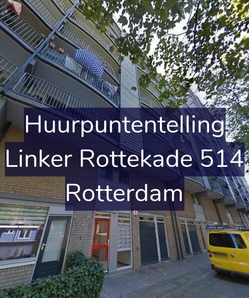 Foto gevel Huurpuntentelling voor Linker Rottekade 514, Rotterdam