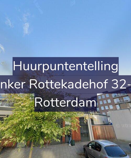 Foto gevel Huurpuntentelling voor Linker Rottekadehof 32-B, Rotterdam