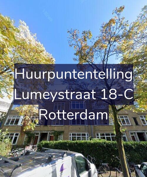 Foto gevel Huurpuntentelling voor Lumeystraat 18-C, Rotterdam