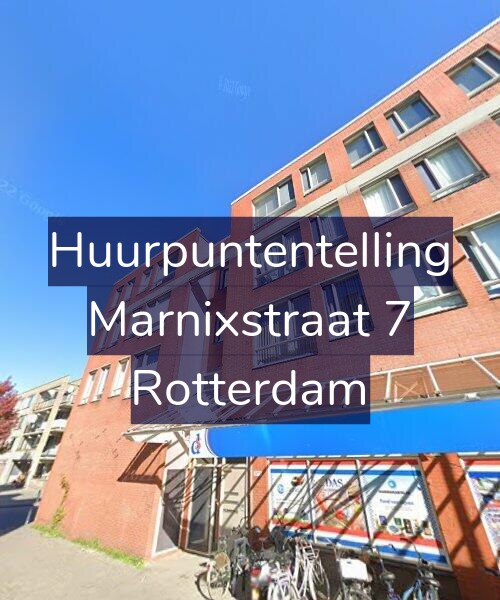Foto gevel Huurpuntentelling voor Marnixstraat 7, Rotterdam