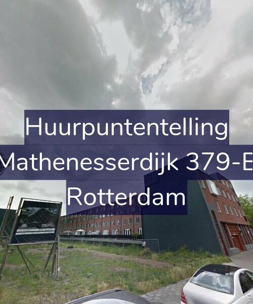 Foto gevel Huurpuntentelling voor Mathenesserdijk 379-B, Rotterdam