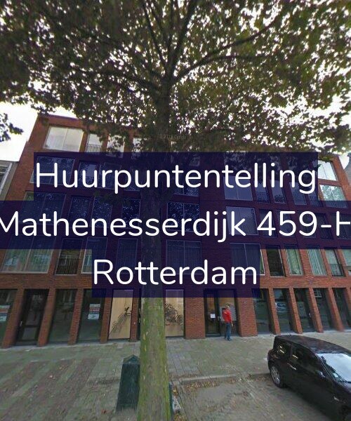 Foto gevel Huurpuntentelling voor Mathenesserdijk 459-H, Rotterdam