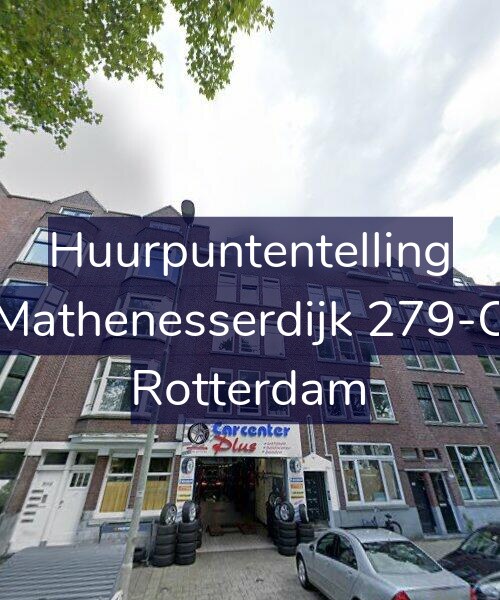 Foto gevel Huurpuntentelling voor Mathenesserdijk 279-C, Rotterdam
