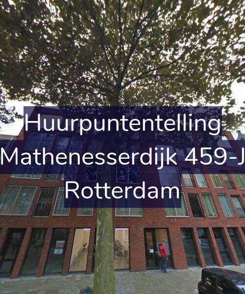 Foto gevel Huurpuntentelling voor Mathenesserdijk 459-J, Rotterdam