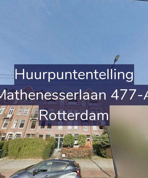 Foto gevel Huurpuntentelling voor Mathenesserlaan 477-A, Rotterdam