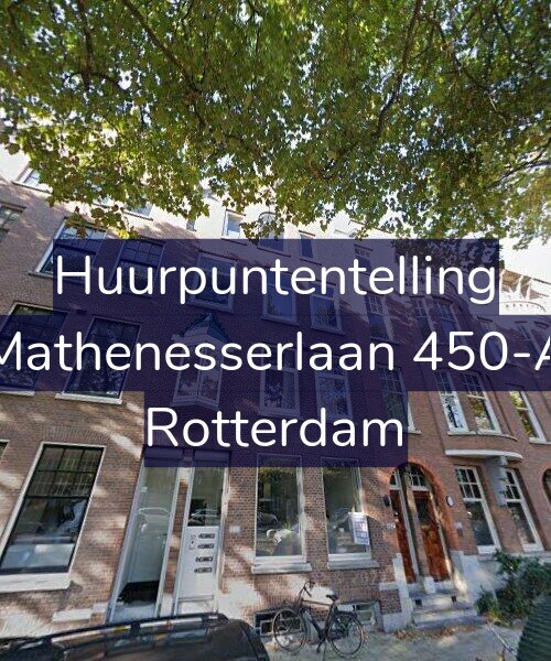 Foto gevel Huurpuntentelling voor Mathenesserlaan 450-A, Rotterdam
