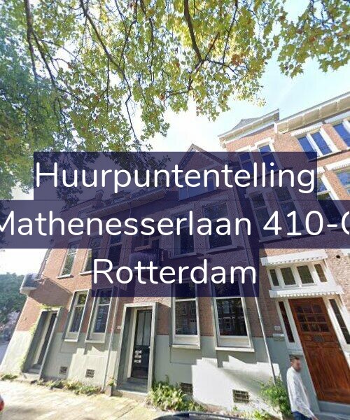 Foto gevel Huurpuntentelling voor Mathenesserlaan 410-C, Rotterdam