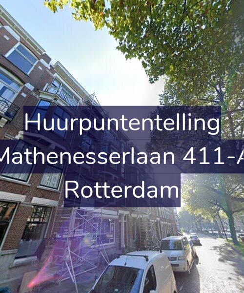 Foto gevel Huurpuntentelling voor Mathenesserlaan 411-A, Rotterdam