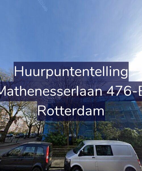 Foto gevel Huurpuntentelling voor Mathenesserlaan 476-B, Rotterdam