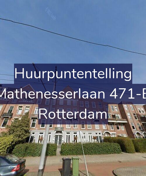 Foto gevel Huurpuntentelling voor Mathenesserlaan 471-B, Rotterdam