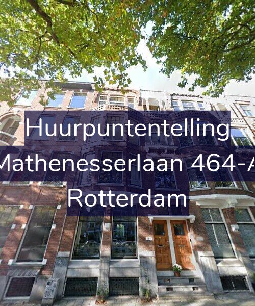 Foto gevel Huurpuntentelling voor Mathenesserlaan 464-A, Rotterdam
