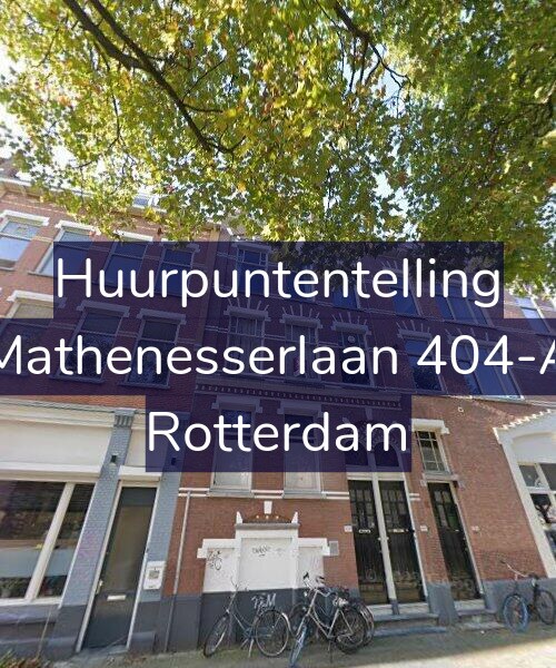 Foto gevel Huurpuntentelling voor Mathenesserlaan 404-A, Rotterdam