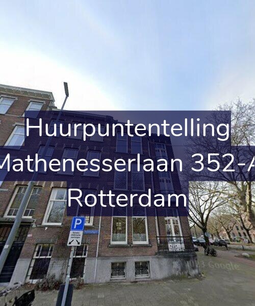 Foto gevel Huurpuntentelling voor Mathenesserlaan 352-A, Rotterdam