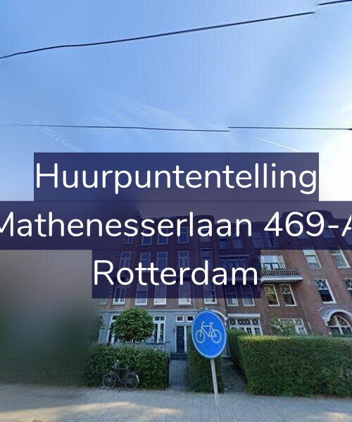 Foto gevel Huurpuntentelling voor Mathenesserlaan 469-A, Rotterdam
