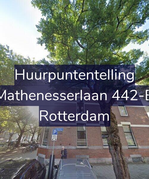 Foto gevel Huurpuntentelling voor Mathenesserlaan 442-B, Rotterdam