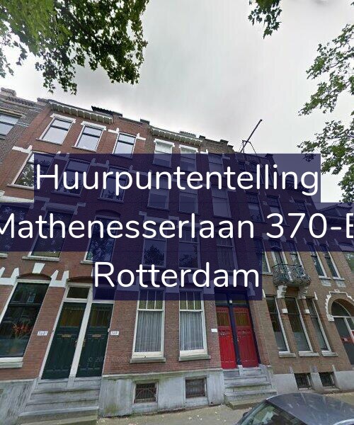 Foto gevel Huurpuntentelling voor Mathenesserlaan 370-B, Rotterdam