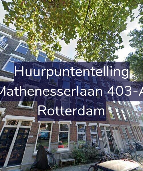 Foto gevel Huurpuntentelling voor Mathenesserlaan 403-A, Rotterdam