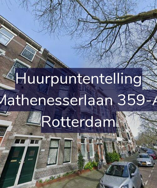 Foto gevel Huurpuntentelling voor Mathenesserlaan 359-A, Rotterdam