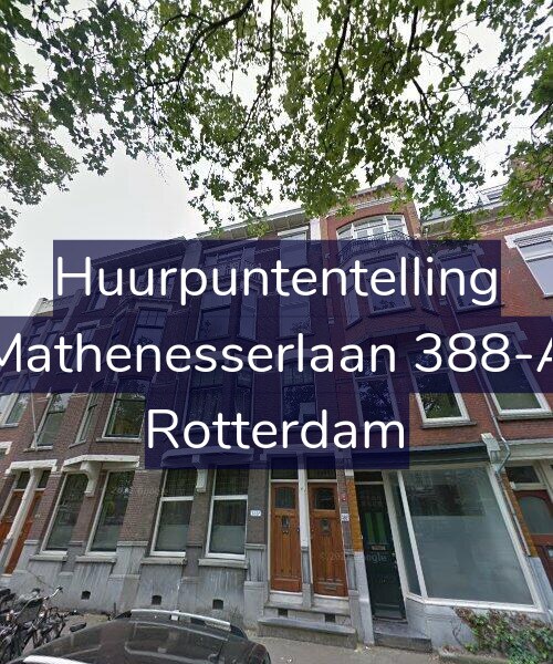 Foto gevel Huurpuntentelling voor Mathenesserlaan 388-A, Rotterdam