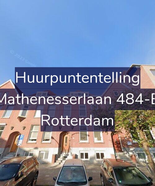Foto gevel Huurpuntentelling voor Mathenesserlaan 484-B, Rotterdam