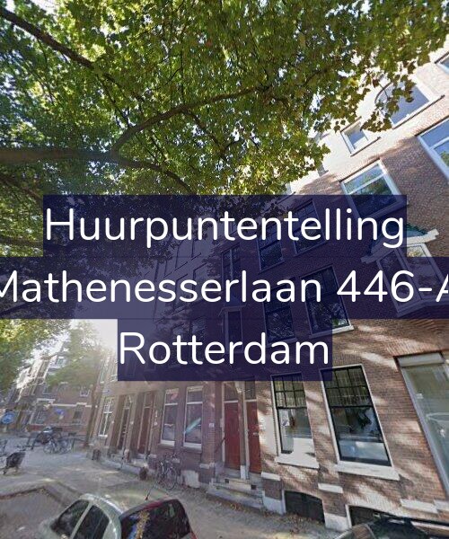 Foto gevel Huurpuntentelling voor Mathenesserlaan 446-A, Rotterdam