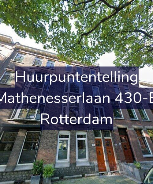 Foto gevel Huurpuntentelling voor Mathenesserlaan 430-B, Rotterdam