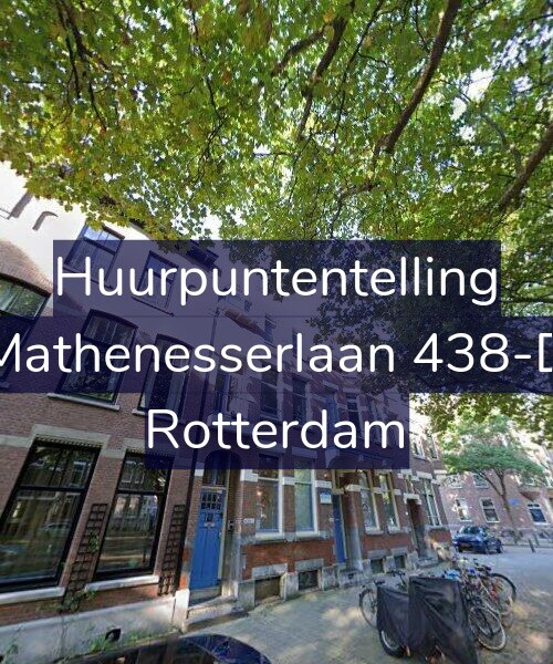 Foto gevel Huurpuntentelling voor Mathenesserlaan 438-D, Rotterdam