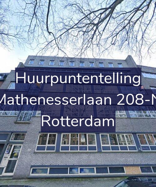 Foto gevel Huurpuntentelling voor Mathenesserlaan 208-N, Rotterdam