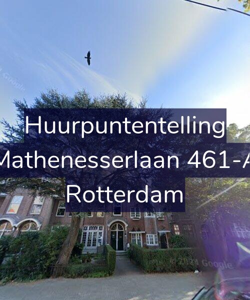 Foto gevel Huurpuntentelling voor Mathenesserlaan 461-A, Rotterdam