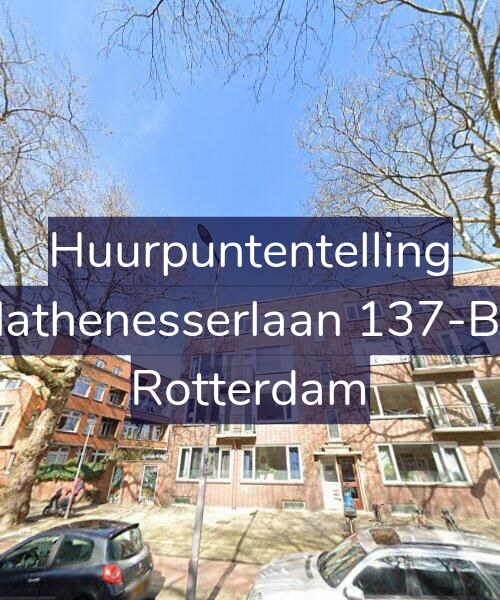 Foto gevel Huurpuntentelling voor Mathenesserlaan 137-BG, Rotterdam